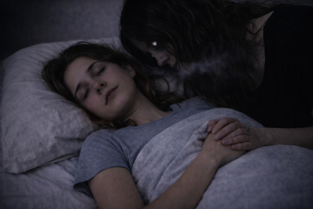 Mi cuata no nacida me esperaba en mi cuarto